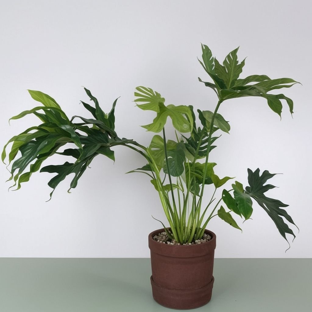 Filodendron Selloum w doniczce