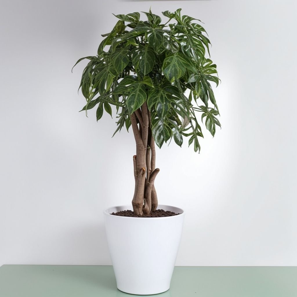 Szeflera na łodydze XXL w doniczce