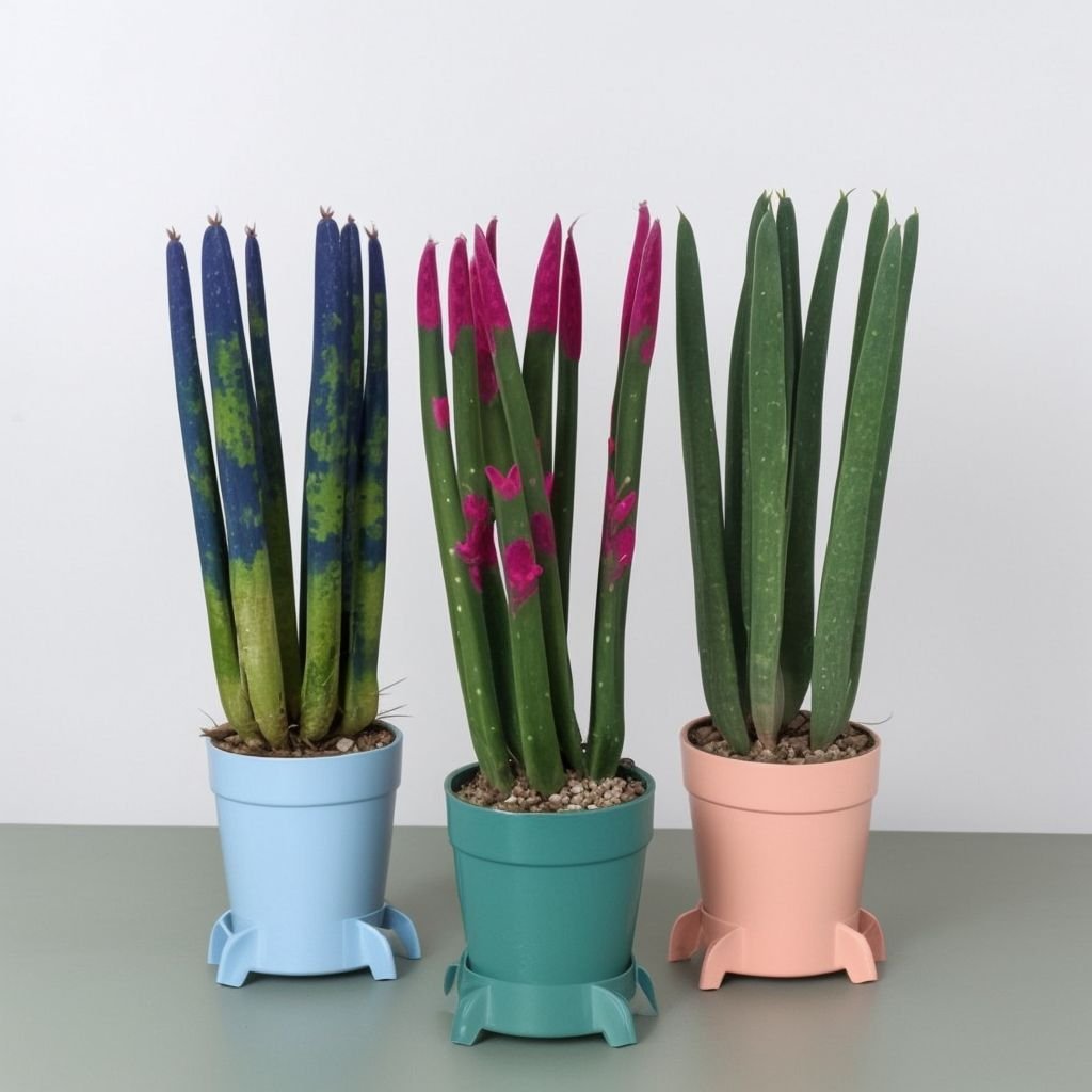 Sansevieria Velvet Mini w doniczce