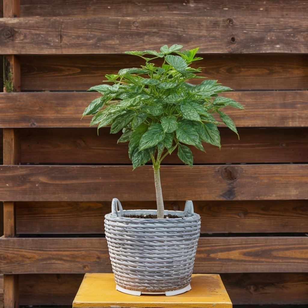 Drzewo cytrusowe w doniczce