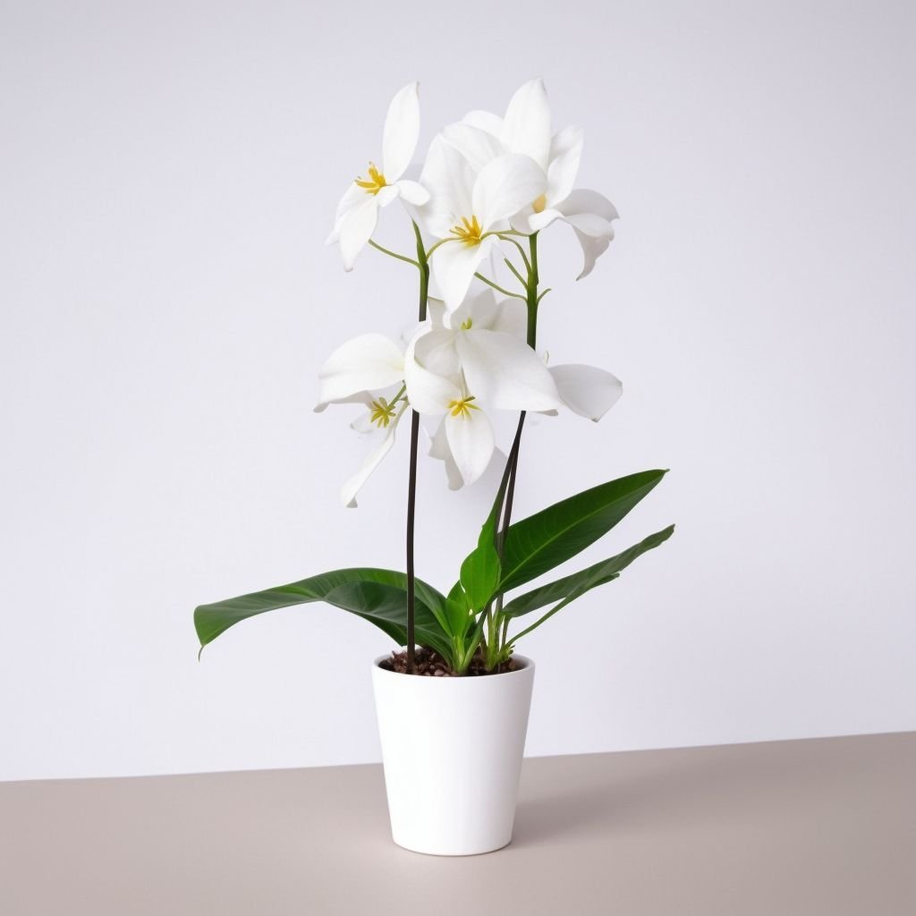 Orchidea Cascade w doniczce