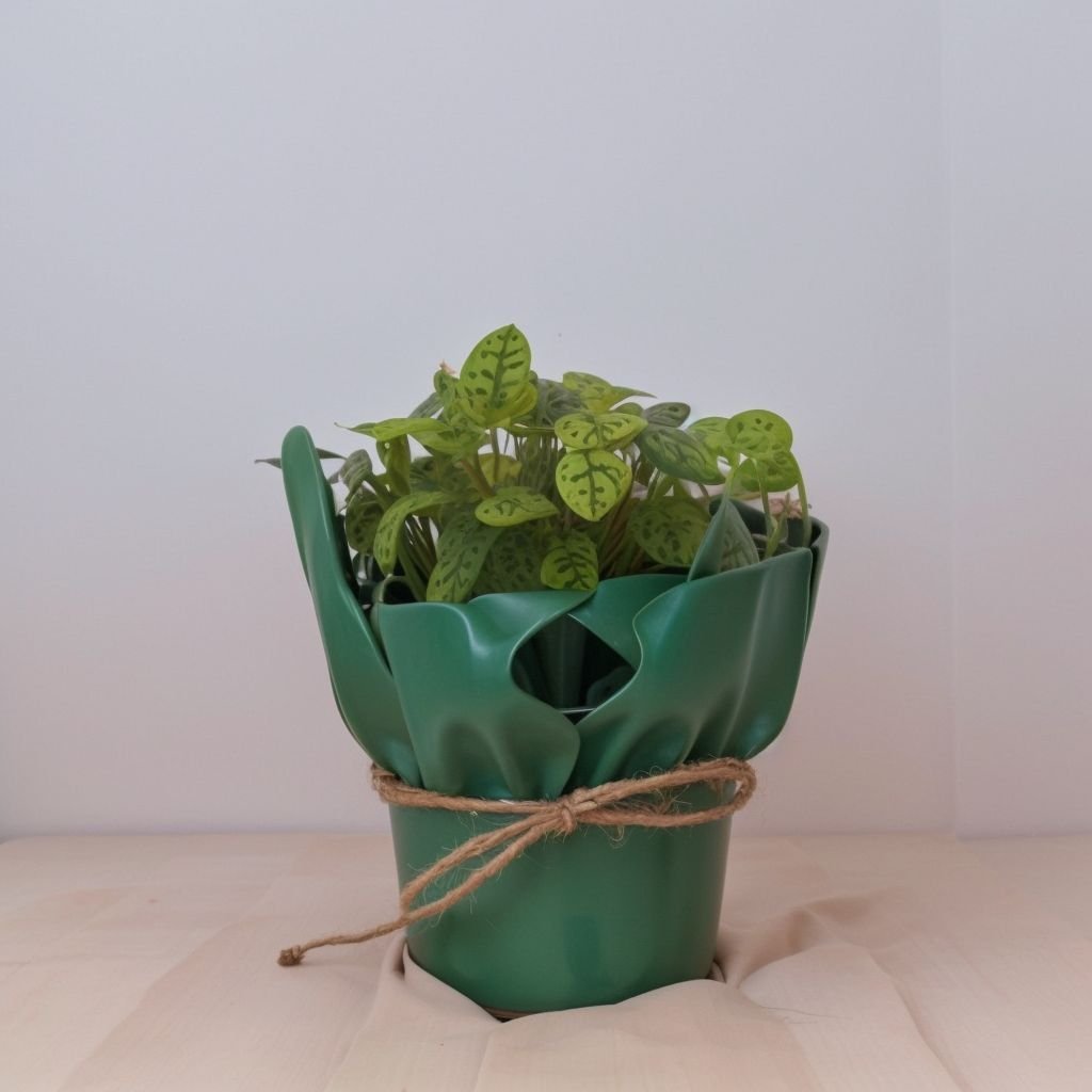 Purpurowa Sarracenia w doniczce