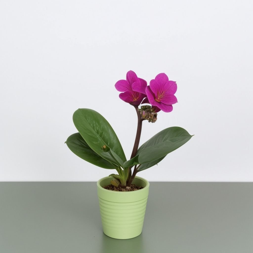 Miniaturowa orchidea w doniczce - obrazek 3
