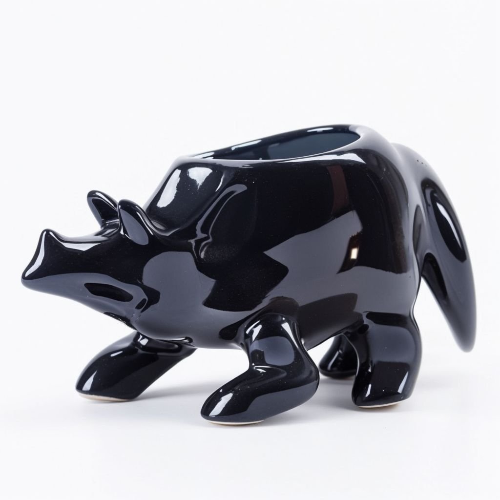 Doniczka Blue Triceratops