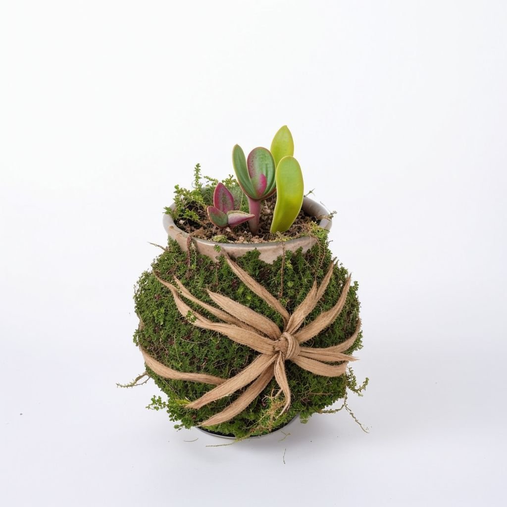 Amarylis z girlandą LED