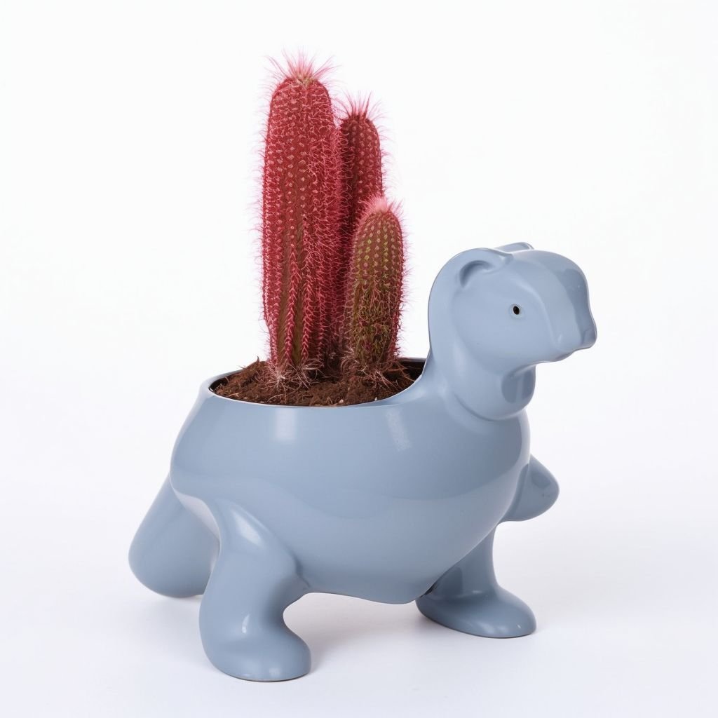 Kaktus Bordeaux w doniczce - obrazek 2