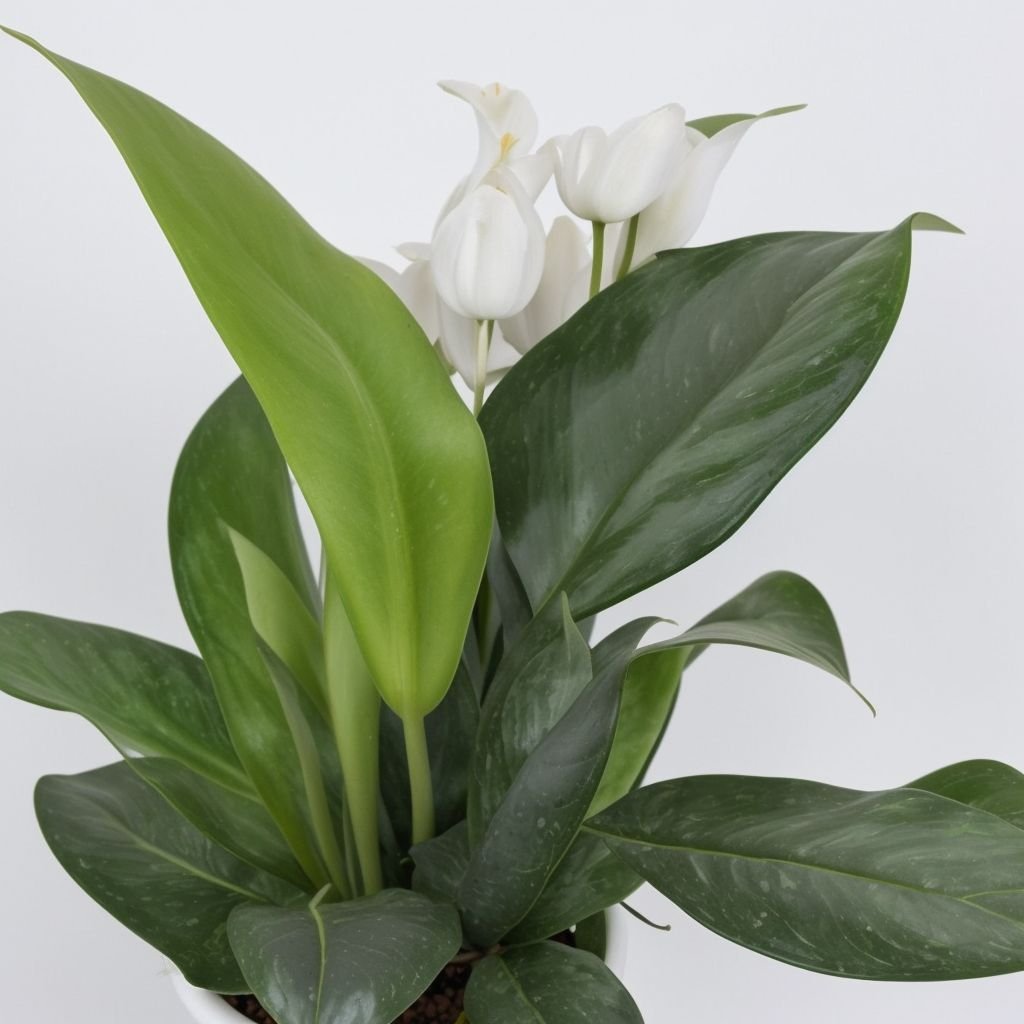 Mieszanka Aglaonema w doniczce - obrazek 4