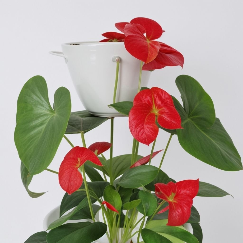 Anturium w doniczce - obrazek 2