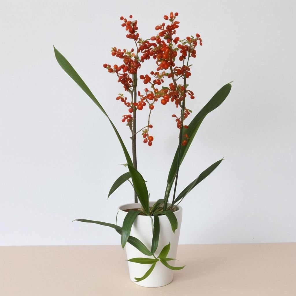 Łuk kambodżański w doniczce