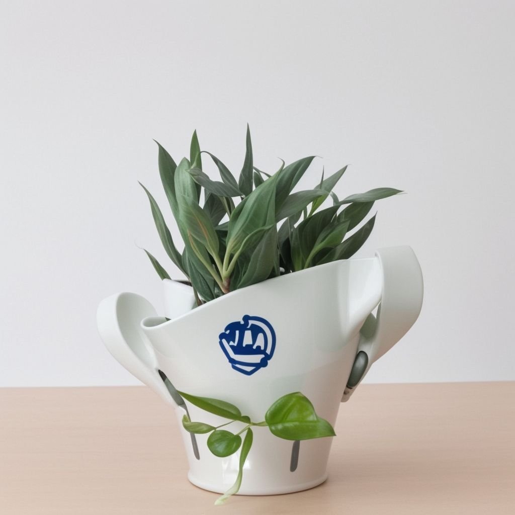 Ojciec Chrzestny Senecio w doniczce