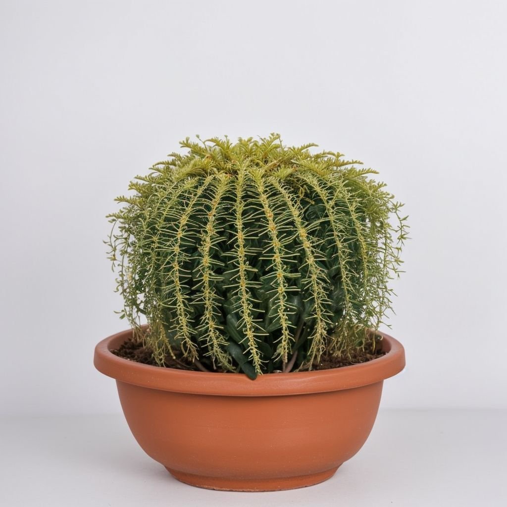 Echinocactus grusonii w doniczce