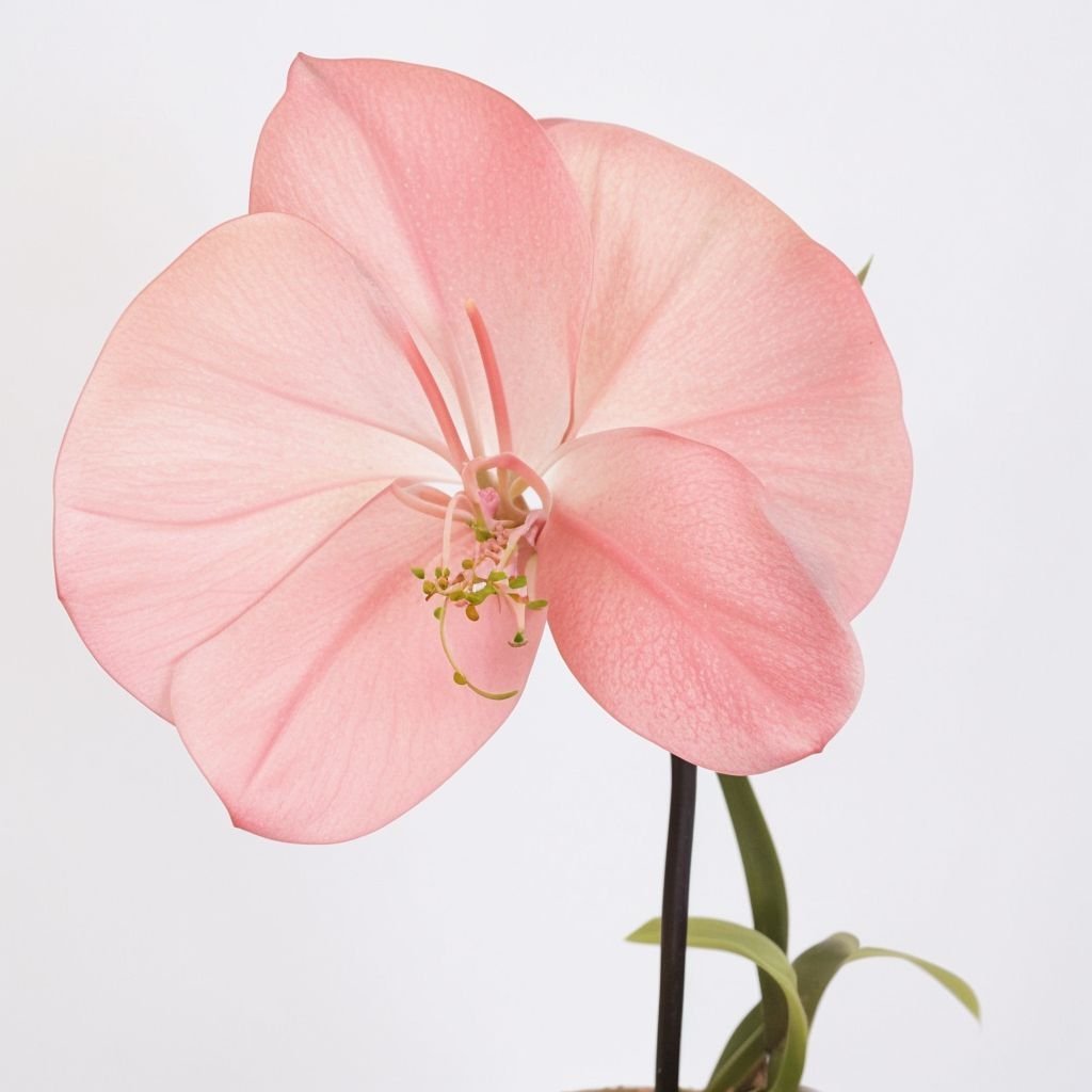 Kwiat storczyka Phalaenopsis w doniczce - obrazek 3