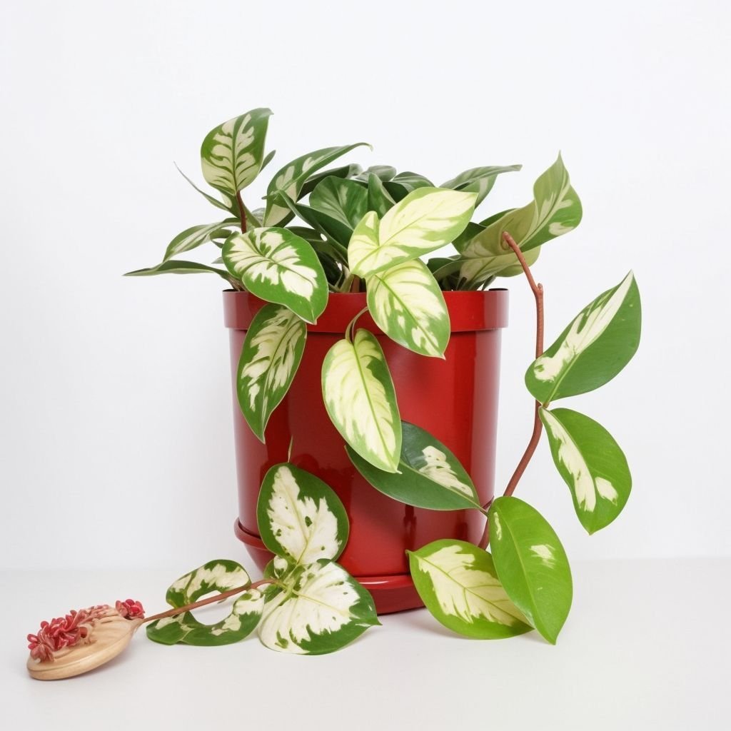 Hoya carnosa w doniczce