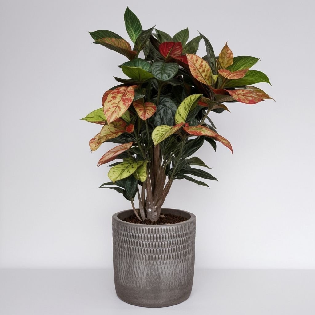 Codiaeum L. w doniczce