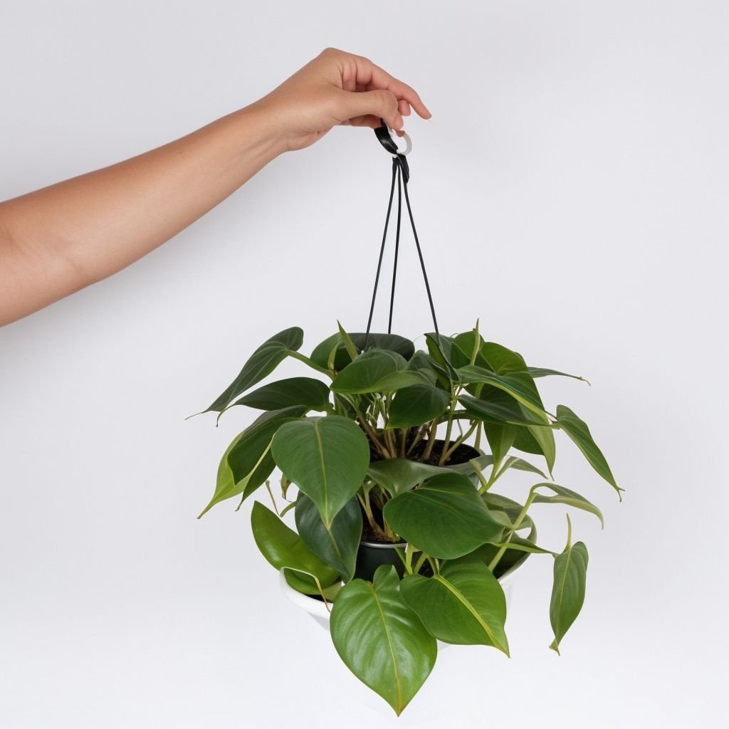 Filodendron (Philodendron Scandens Brasil) w doniczce