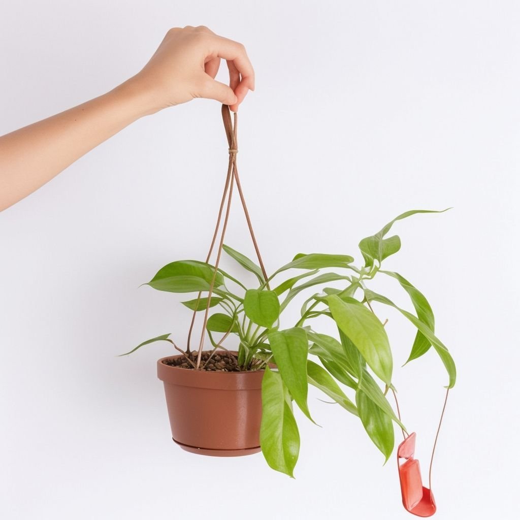 Nepenthes Rafflesiana w doniczce