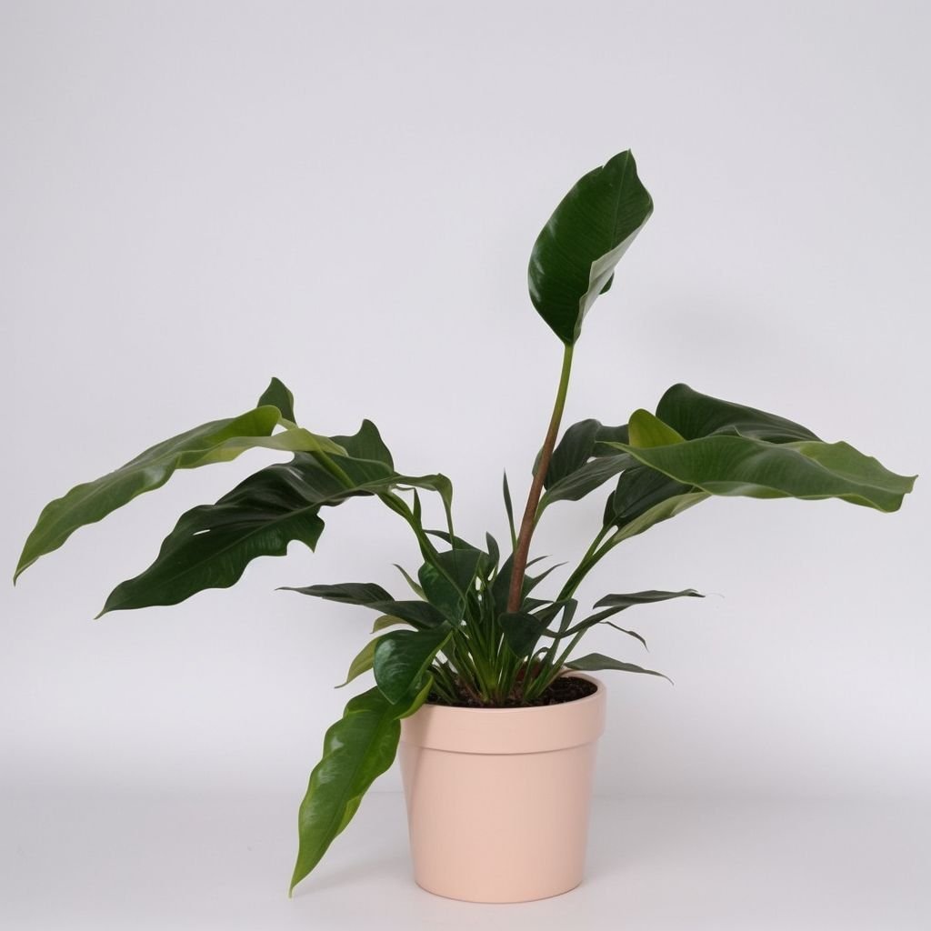 Filodendron ''Narrow Escape'' w doniczce