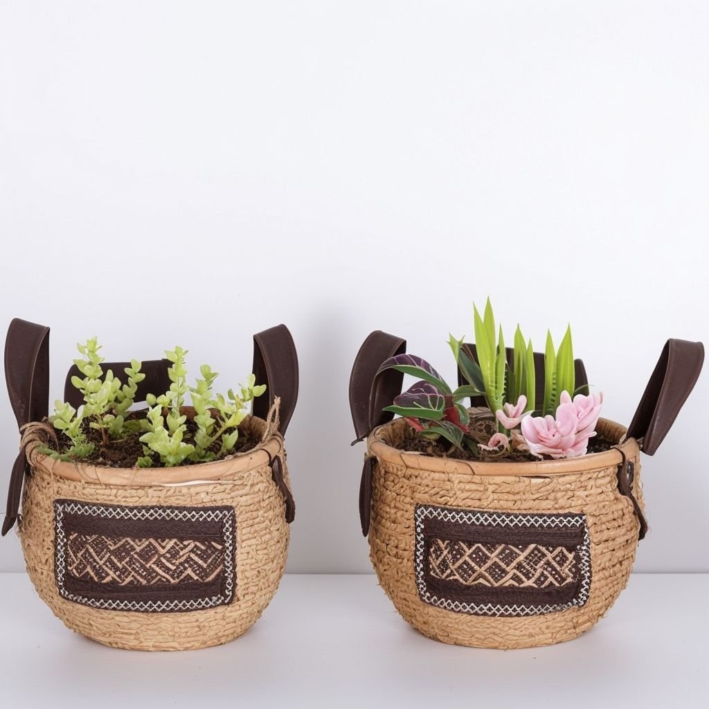 Kwiaty cebulowe w koszyku