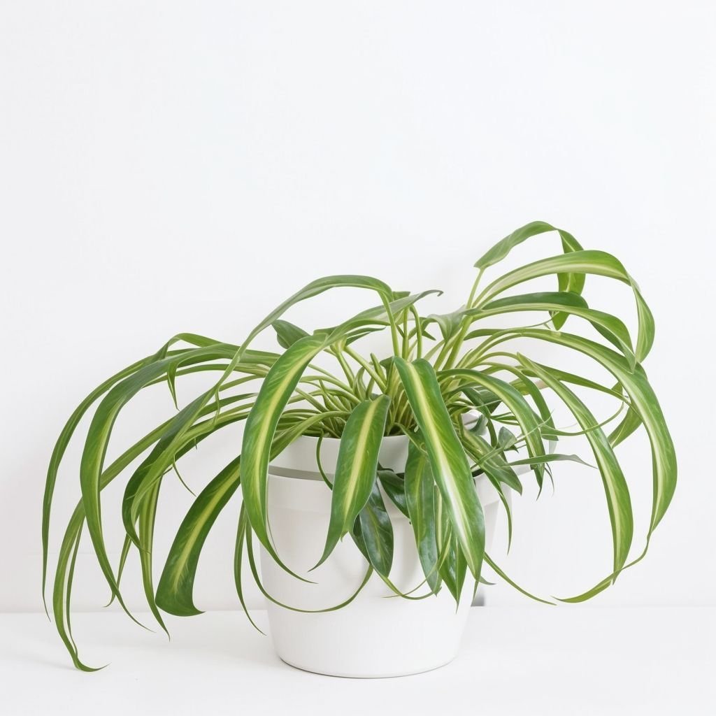 Chlorophytum w doniczce