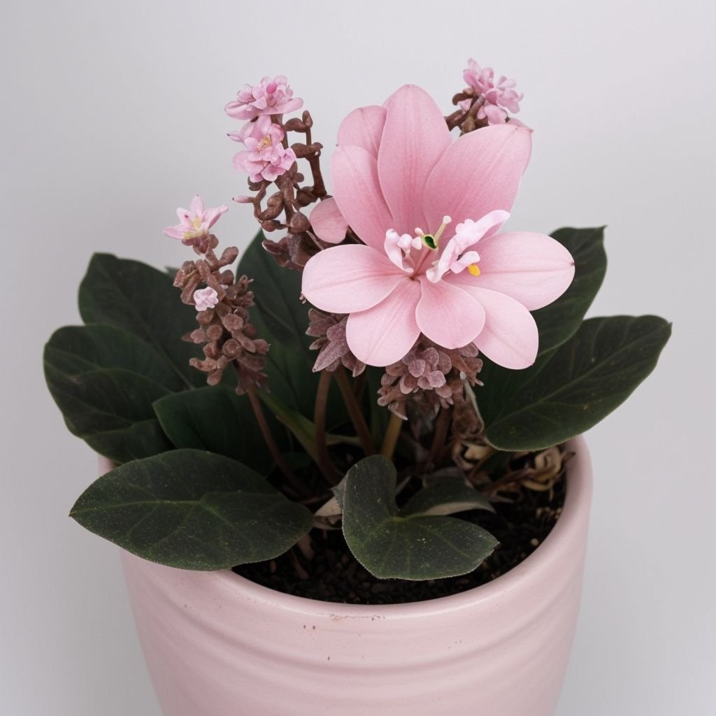 Fiołek w doniczce - obrazek 2